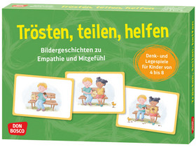 „Trösten, teilen, helfen“ – Bildergeschichten zu Empathie und Mitgefühl