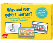 Was und wer gehört hierher? – Denk und Legespiel 1