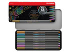 STABILO® Premium Filzstifte Pen 68 metallic Metalletui 8 Farben