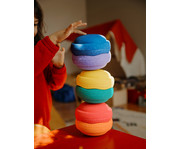stapelstein® Mini rainbow 6 Stück ∅ 13 5 cm 2