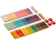 STABILO® Buntstifte woody 3 in 1 XL Box 24 Farben inkl Spitzer 76 Stück 2