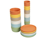 Betzold Geschirr Set aus biobasiertem treeNside Material 36 teilig 2