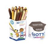 GIOTTO Fasermaler Turbo Color Skin Tones 32 Stück 1