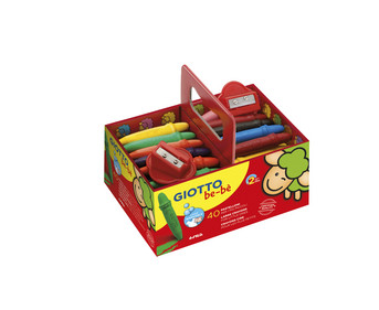 GIOTTO be bé Wachsmalkreiden 40 Stück