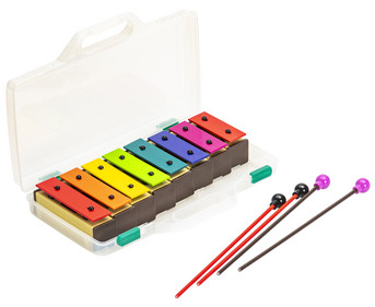 Betzold Sopran Klangbausteine Set in Boomwhackers® Farben 8 Stück