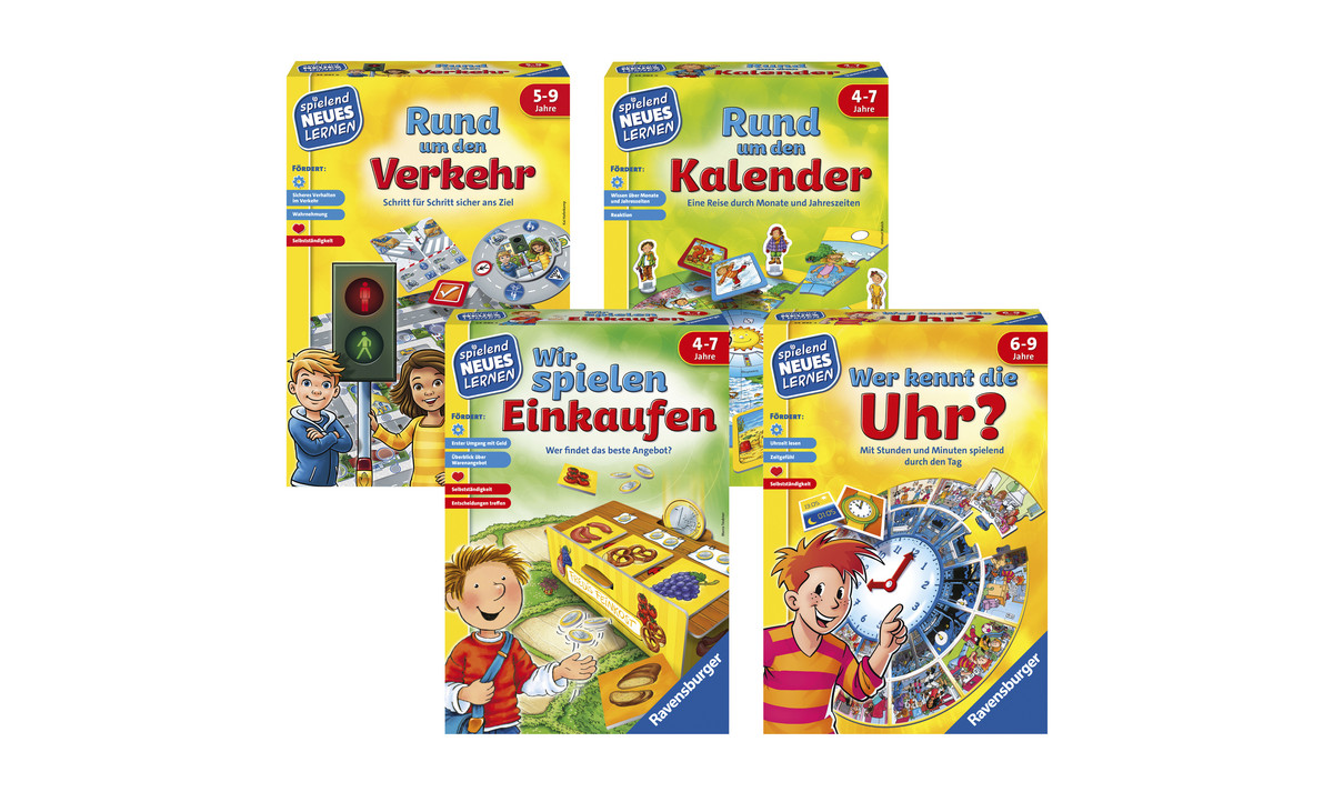 Ravensburger Lernspiele-Set: Alltag und Verkehr