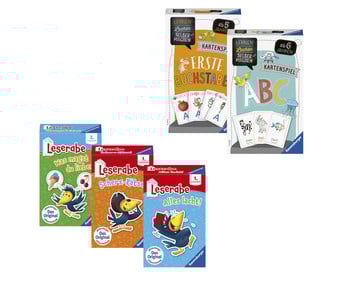 Ravensburger Lernspiele Set: Leseraben und erstes Lernen