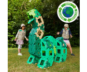 POLYDRON Großes Dinosaurier Set 130 teilig 3