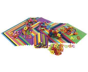 Moosgummi Klassenpackung 914 teilig