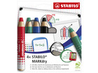 STABILO® MARKdry Whiteboard und Flipchart Marker Set