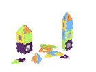 POLYDRON Konstruktions Set Beginner 40 teilig