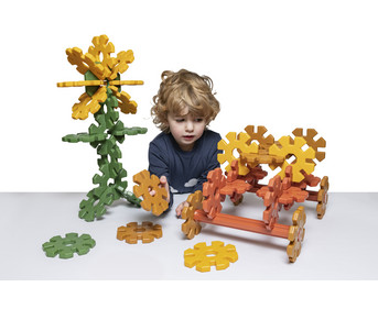 POLYDRON Konstruktions Set Erstes Octoplay 40 teilig