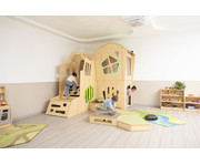 Spielturm Owlaf Eckkombination 5 teilig 7