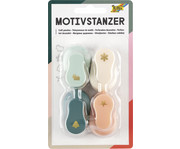 folia Mini Motivstanzer Weihnachten 4 Stück 1