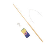 folia Laternenstab mit LED Licht 1