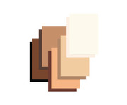 folia Fotokarton Shades of us 300g/m² DIN A4 50 Blatt 10 Farben 6