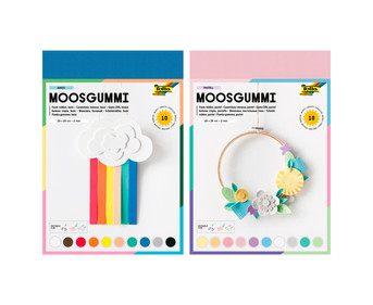folia Moosgummi 20 x 29 cm 10 Bogen