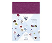 Clairefontaine Glitterkarton 230 g/m² 21 5 x 30 5 cm 10 Bogen 1