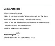 Lückentexte 3