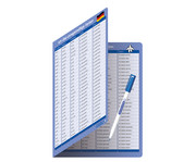 Ich übe unregelmäßige Verben – Lerntafel mit Stift 1