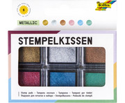 folia Metallic Stempelkissen Set 6 Stück 1