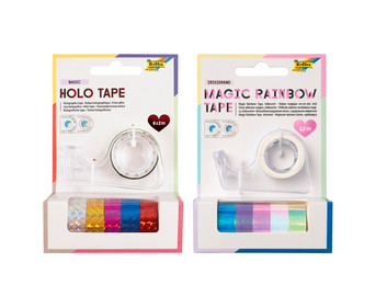 folia Deko Tape 6 Rollen inkl Abroller