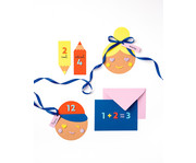 folia Moosgummi Glitter Sticker Zahlen 112 Stück 4