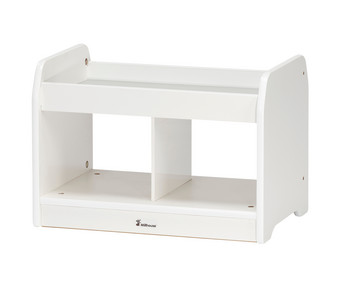 Spiegelregal niedrig