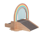 Krabbel Podest Regenbogen 1