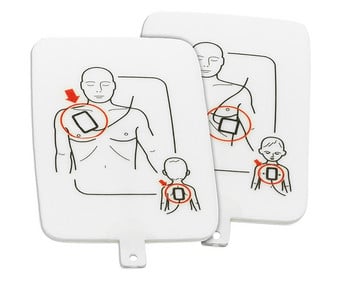 Ersatzpads 1 Paar für AED Trainer Ultra