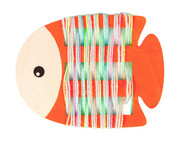 Fädelfische 6 Stück 3