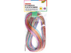 folia Scoubidou Flechtschnüre Metallic Mix 100 cm 50 Stück