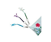 folia Scoubidou Flechtschnüre Metallic Mix 100 cm 50 Stück 5