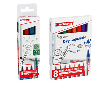 edding 361 Whiteboardmarker Rundspitze sortiert