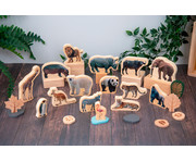 Wildtiere aus Holz 5