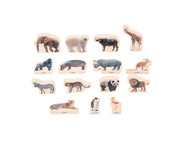 Wildtiere aus Holz 1