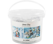 Modelliermasse Stone Clay 3 kg 1
