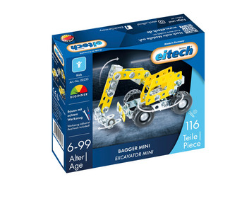 Metallbaukasten Bagger mini