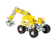 Metallbaukasten Bagger mini 3