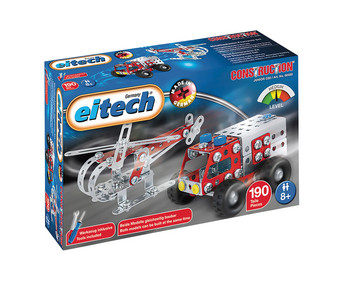 Metallbaukasten Feuerwehr Set