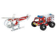 Metallbaukasten Feuerwehr Set 2