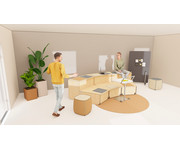 Sitz und Stehmodul Arena Stage 6