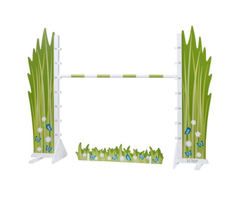 Springparcours Blumenwiese – Hobby Horsing
