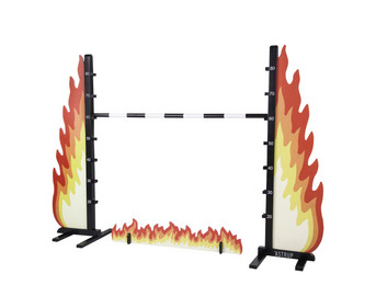 Springparcours Feuer – Hobby Horsing