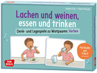 Denk und Legespiel Lachen und weinen essen und trinken