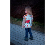 Korntex® Kinder Warnweste Feuerwehr silber/orange 6