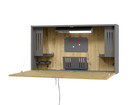 Betzold Mini Office Wandschreibtisch