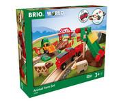 BRIO® World Großes Bahn Bauernhof Set 1