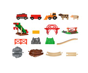 BRIO® World Großes Bahn Bauernhof Set 3