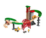 BRIO® World Großes Lagerhaus Set mit Aufzug 2